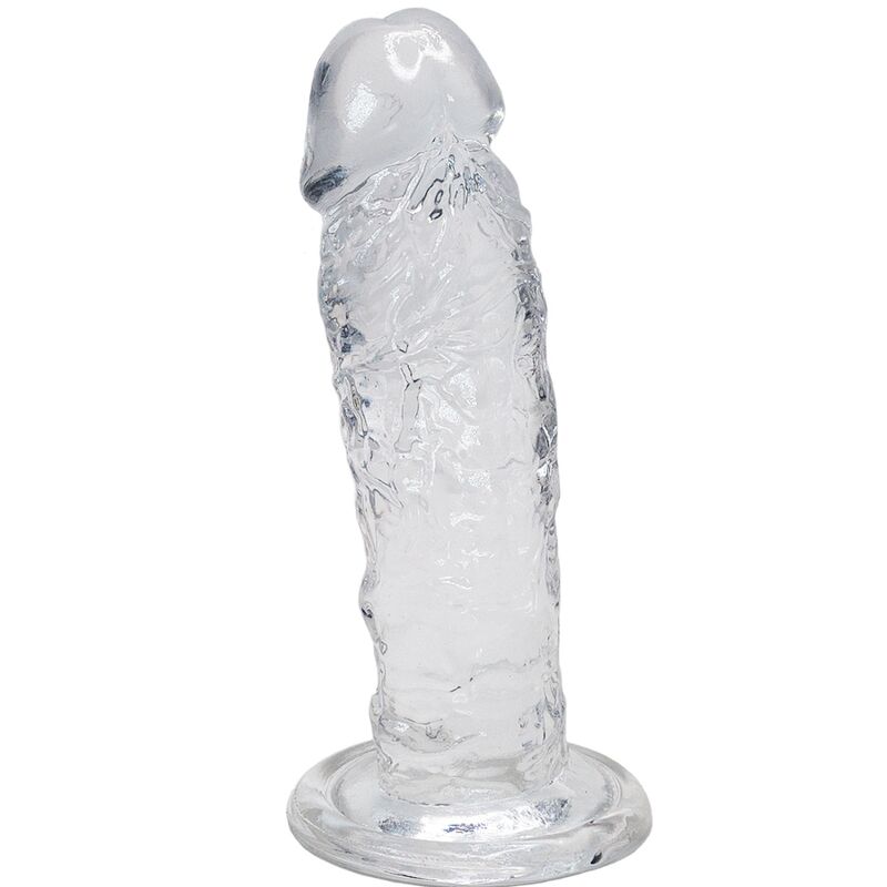 ALIVE - MAJESTIC PENE REALÍSTICO TRANSPARENTE 14.7 CM