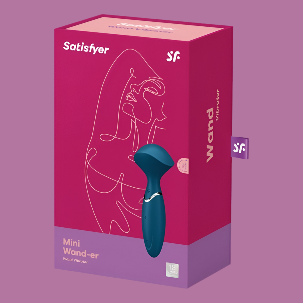 SATISFYER - MINI WOND-ER AZUL