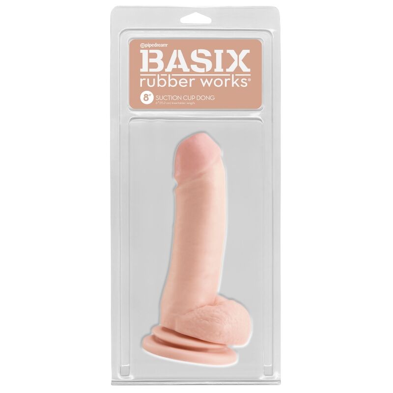 BASIX - PENE DE GELATINA ONDAS ESTIMULADORAS NATURAL 18 CM