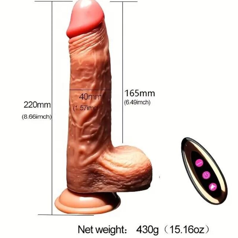 ARMONY - DILDO REALÍSTICO VIBRADOR RECARGABLE