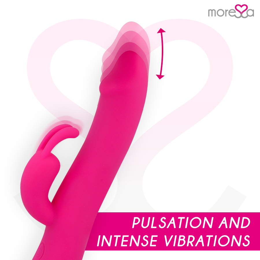 MORESSA - MOLLY IMPULSOR UP&DOWN Y POTENTE VIBRACIÓN PREMIUM SILICONE RECARGABLE