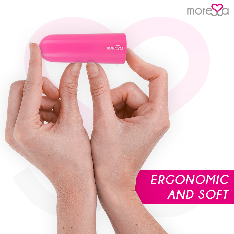 MORESSA - NIX POTENTE VIBRADOR MULTI JUEGOS CONTROL REMOTO ROSA