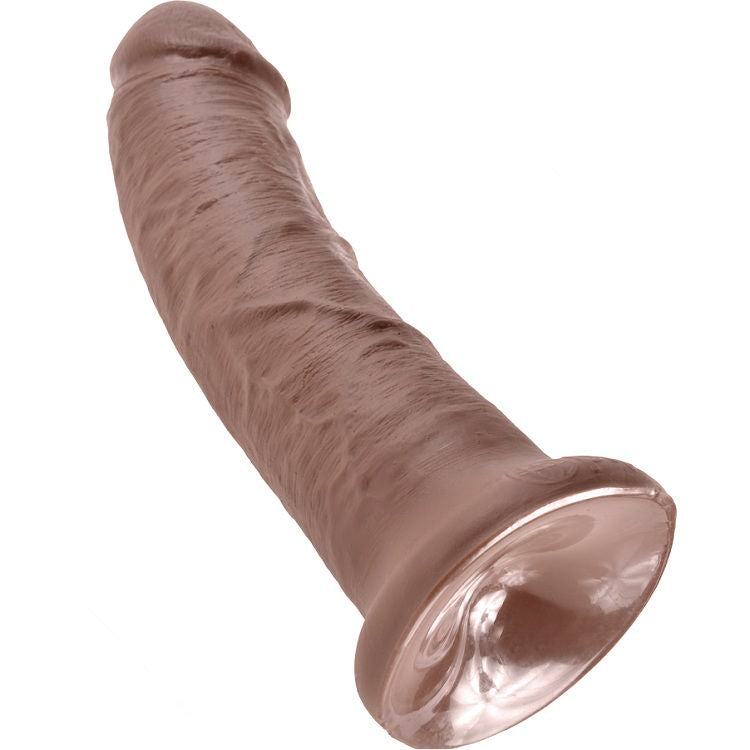 KING COCK - 8 PENE MARRÓN 20.3 CM