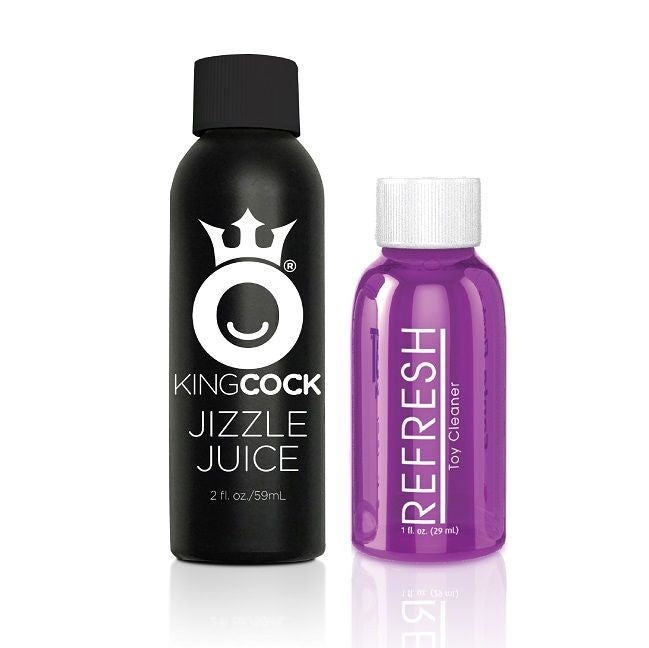 KING COCK - PENE REALÍSTICO EYACULADOR NATURAL 22.86 CM