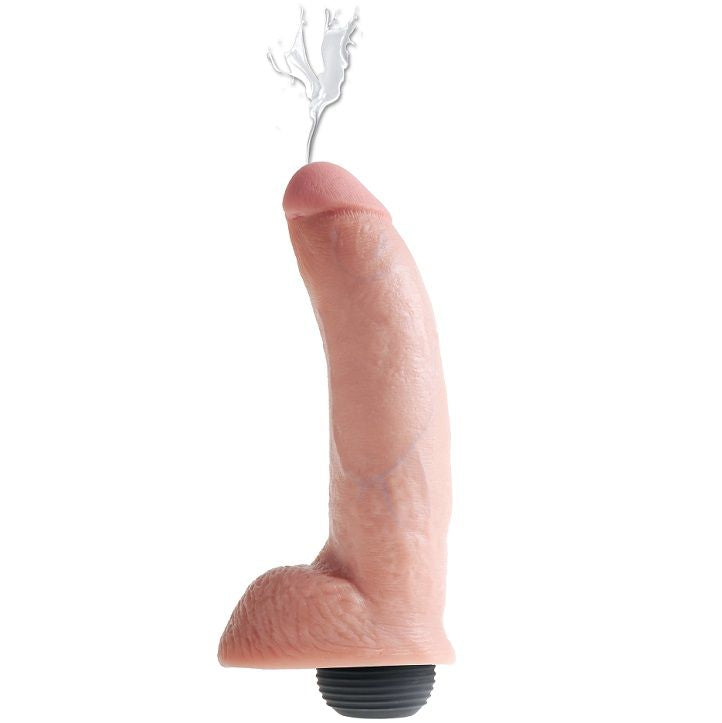 KING COCK - PENE REALÍSTICO EYACULADOR NATURAL 22.86 CM