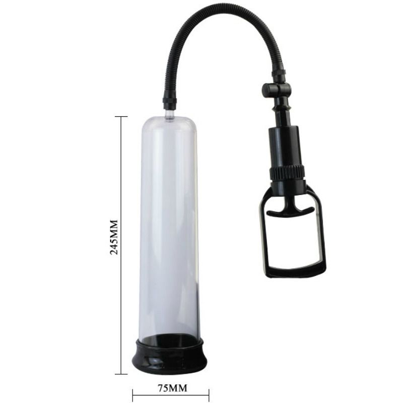 BAILE - BOMBA DE ERECCIÓN CON TIRADOR DE DEDO Y VIBRACIÓN