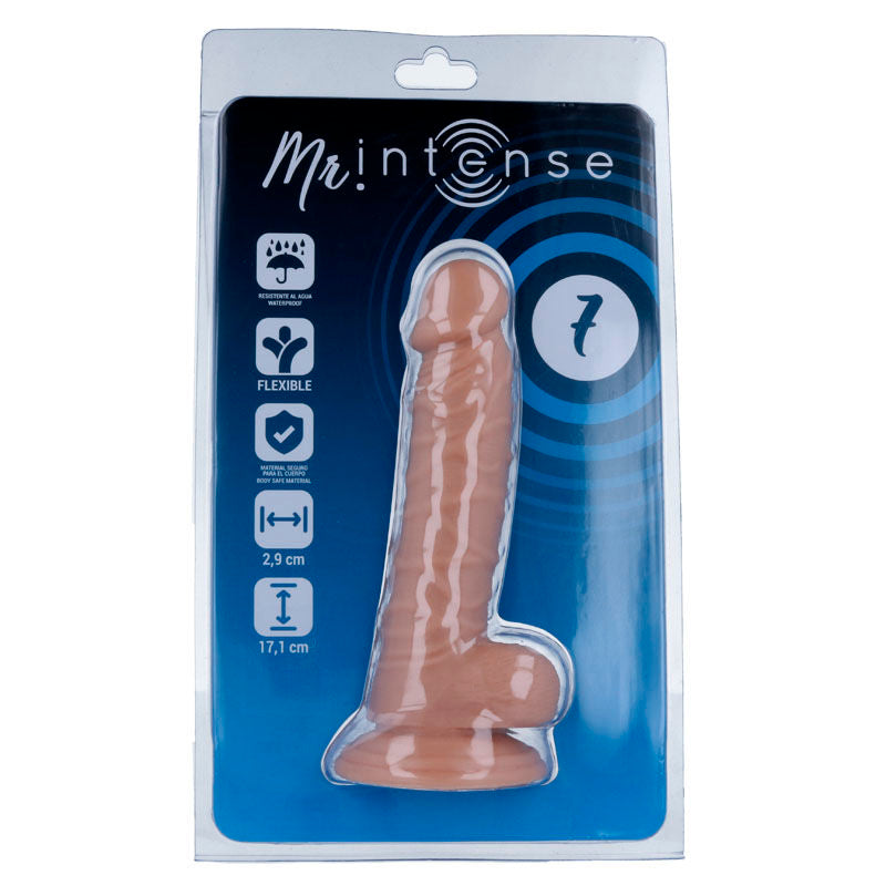 MR INTENSE - 7 PENE REALÍSTICO 17.1 CM -O- 2.9 CM