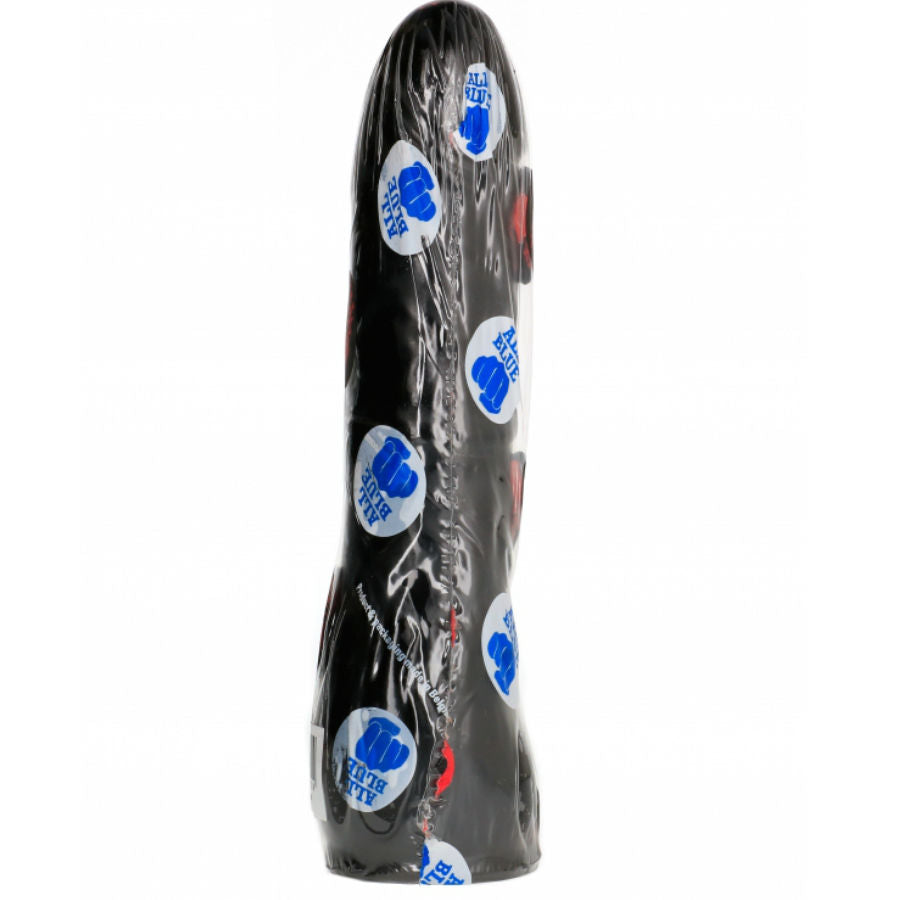ALL BLACK - DILDO NEGRO REALÍSTICO 20 CM
