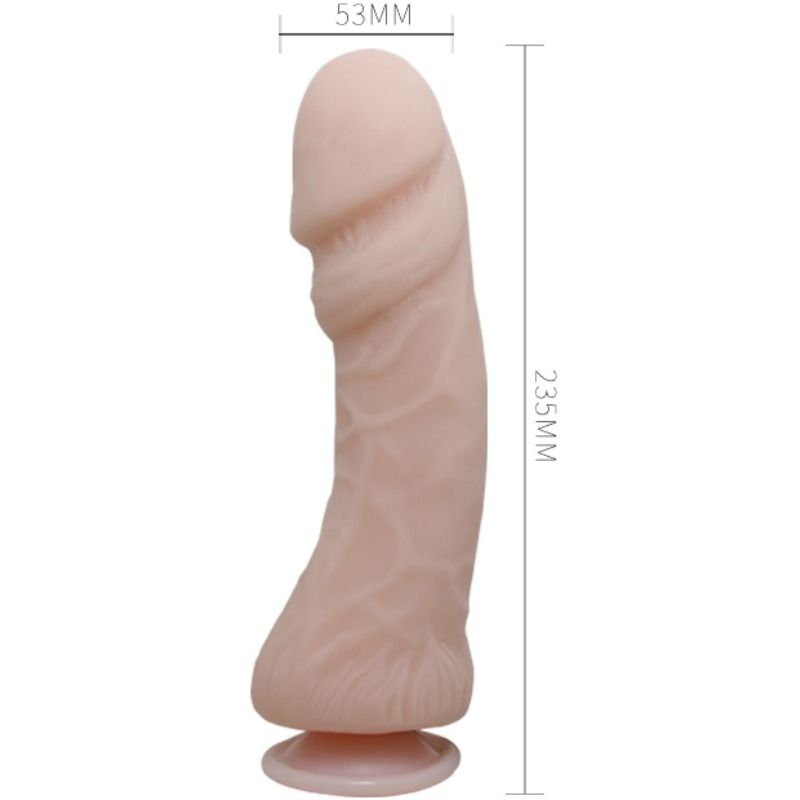 BAILE - THE BIG PENIS DILDO REALÍSTICO NATURAL 23.5 CM