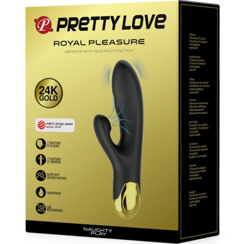PRETTY LOVE - SMART NAUGHTY PLAY VIBRACIÓN Y ONDAS ESTIMULADORAS