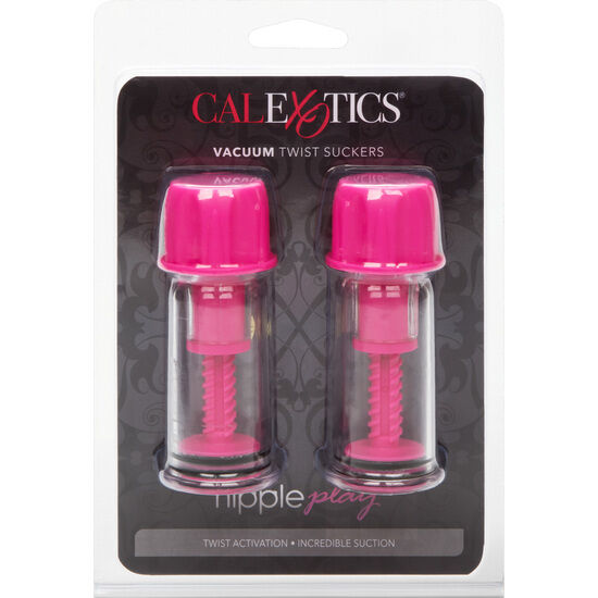 CALEXOTICS - VACCUM TWIST ONDAS ESTIMULADORASES PEZONES ROSA